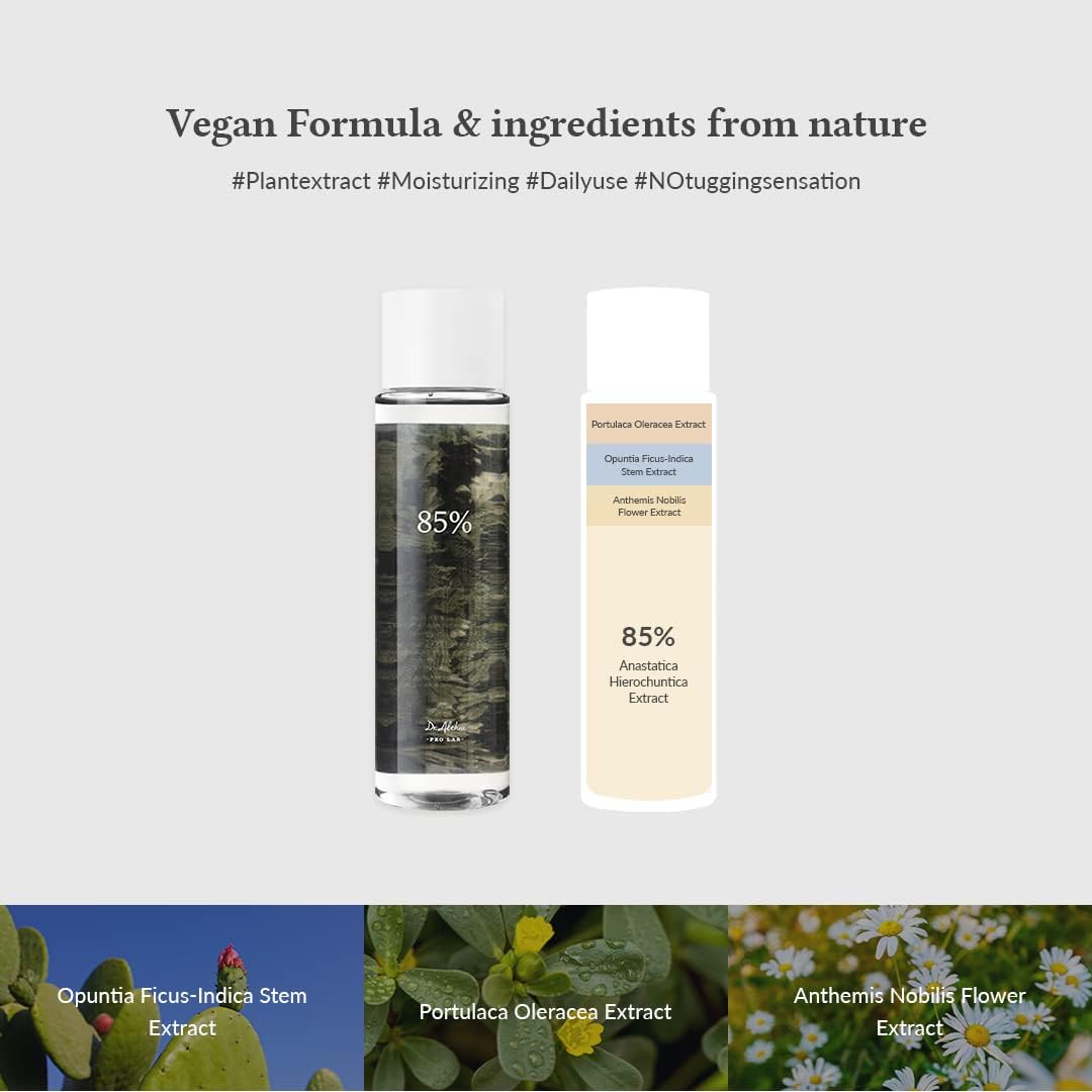 Anastatica Skin Conditioning Toner & CICA Skin Calming Toner - 85%, Hydrating, Lightweight, Vegan (Rose of Jericho)
