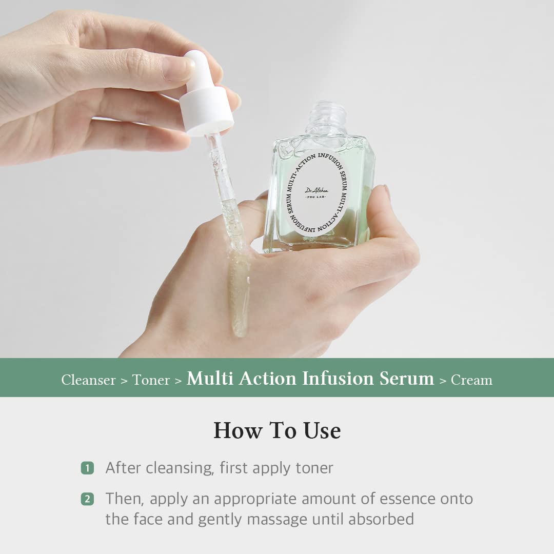 Dr.Althea Multi-Action Infusion Serum | Soothing and Nourishing | Even Out Skin Tone & Improve Skin Barrier | Vegan Korean Skincare | 30ml