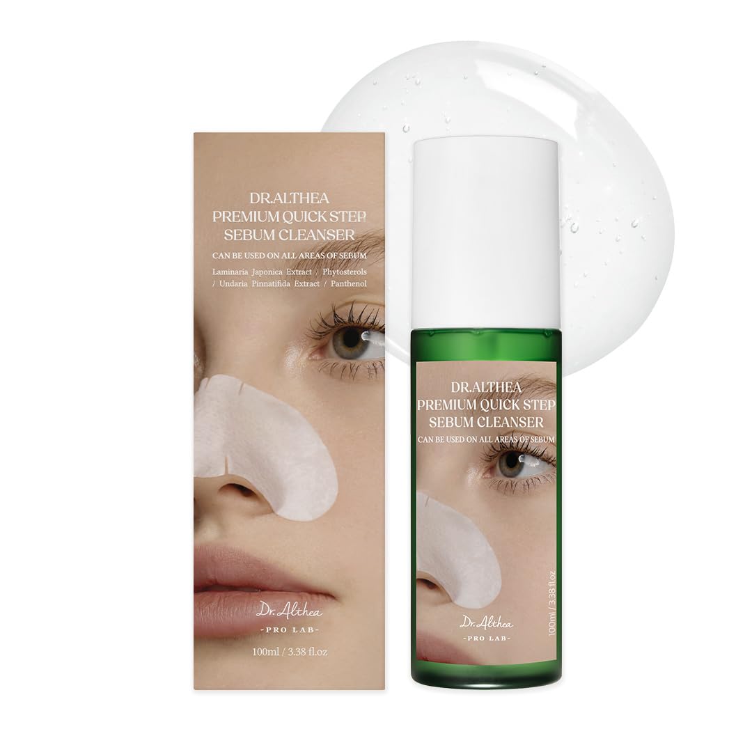Dr.Althea Premium Quick Step Sebum Cleanser | Quick and Effective Blackhead Remover | Facial Exfoliant for Sensitive Skin | Korean Skin Care | 3.38 fl oz