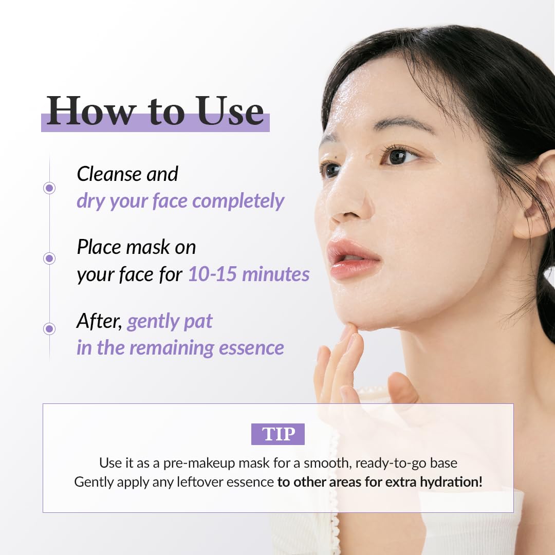 Dr.Althea Jelly Seal Dewy Mask | Hydrate & Restore Balance | Boost Natural Radiance with PhytoPDRN Lotus | Vegan Korean Skincare (Pack of 4)